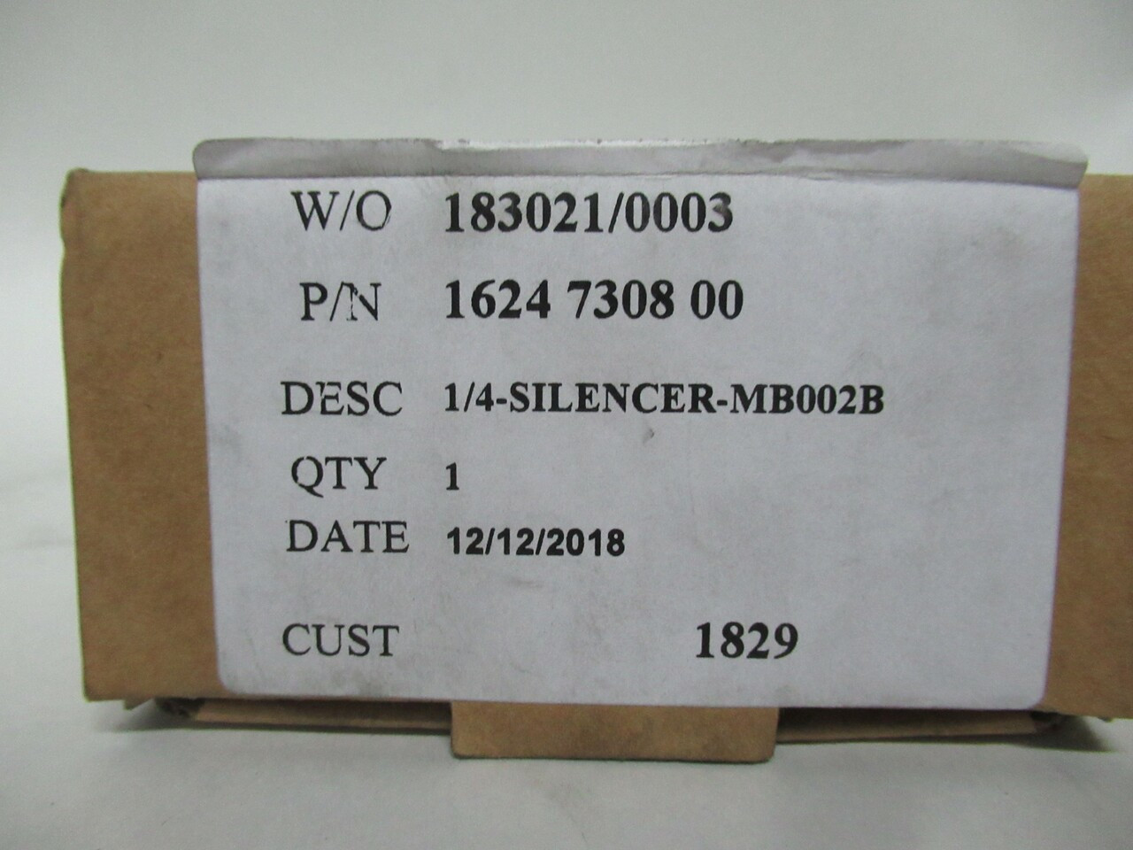 Atlas Copco 2230-0026-91 Service Kit CD2 12000H Plan B SEE DESCRIPTION USED