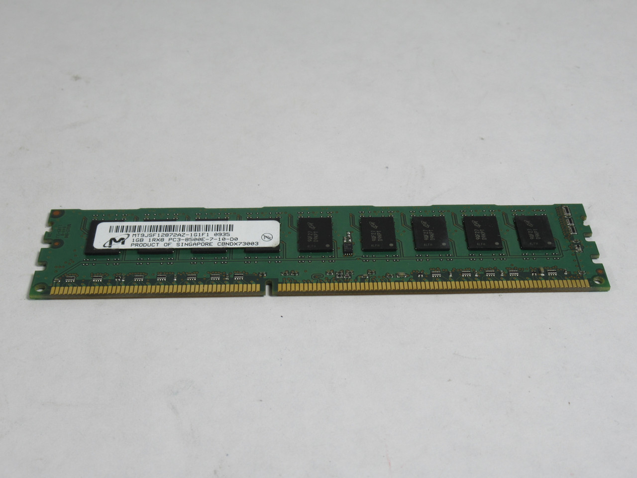 Micron MT9JSF12872AZ-1G1F1 SDRam Memory Module 1GB 1066MHz USED