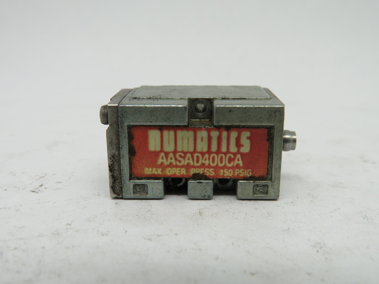 Numatics AASAD400CA Solenoid Valve 150PSI NO COIL USED