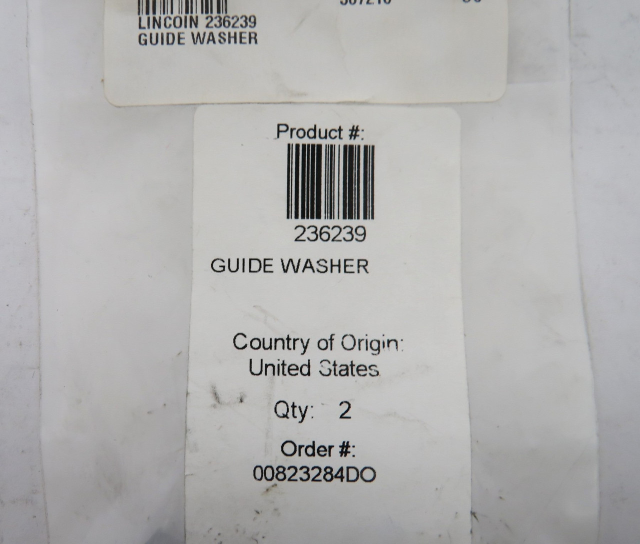 Lincoln 236239 Guide Washer 42.88mm Dia USED