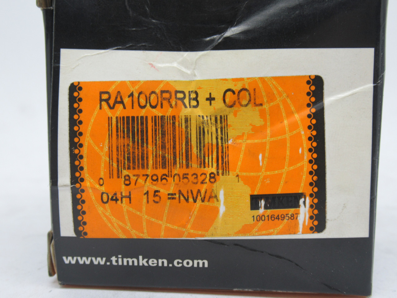 Fafnir RA100RRB + COL AG Ball Bearing wCollar RA100RRBCOLAG Bearing Only