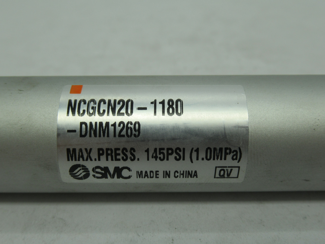 SMC NCGCN20-1180-DNM1269 Pneumatic Cylinder 3/4" Bore 11.80" Stroke USED