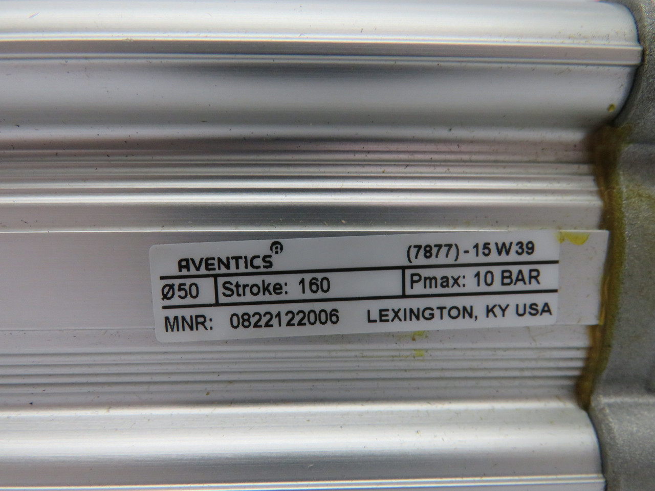 Aventics 0822122006 Pneumatic Cylinder 50mm Bore 160mm Stroke NEW