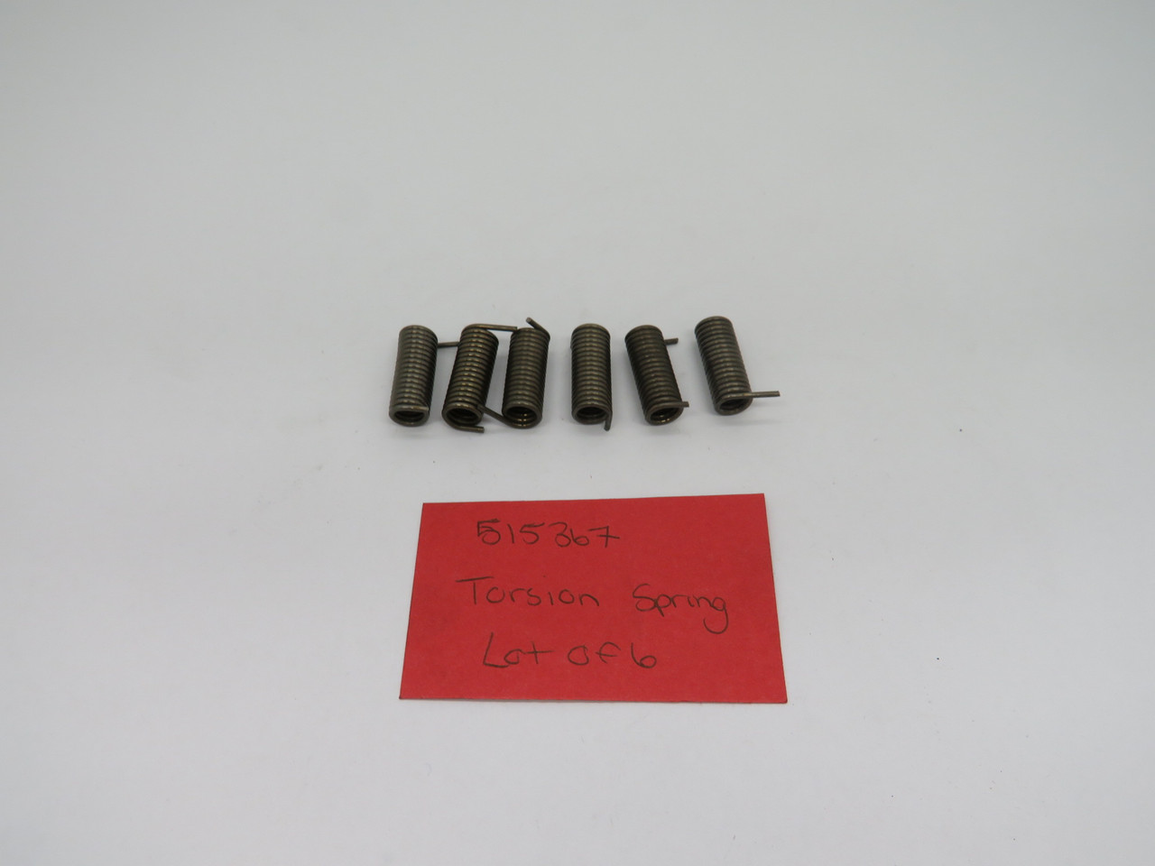 Generic 515367 Torsion Spring 1" Long Lot of 6 NOP