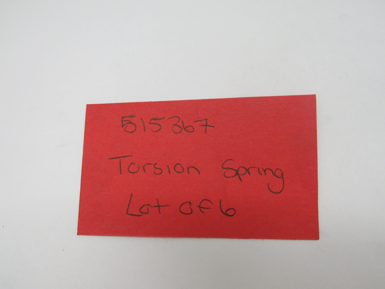 Generic 515367 Torsion Spring 1" Long Lot of 6 NOP