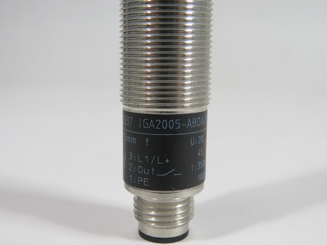 IFM Efector IG0337 IGA2005-ABOA/SL/LS-100AK Inductive Proximity Sensor 5mm USED