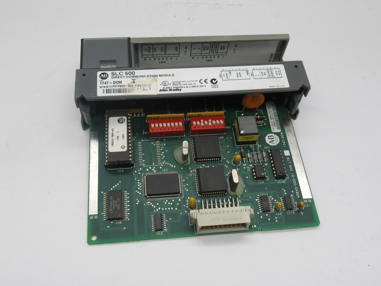 Allen-Bradley 1747-DCM Series A Direct Communication Module USED