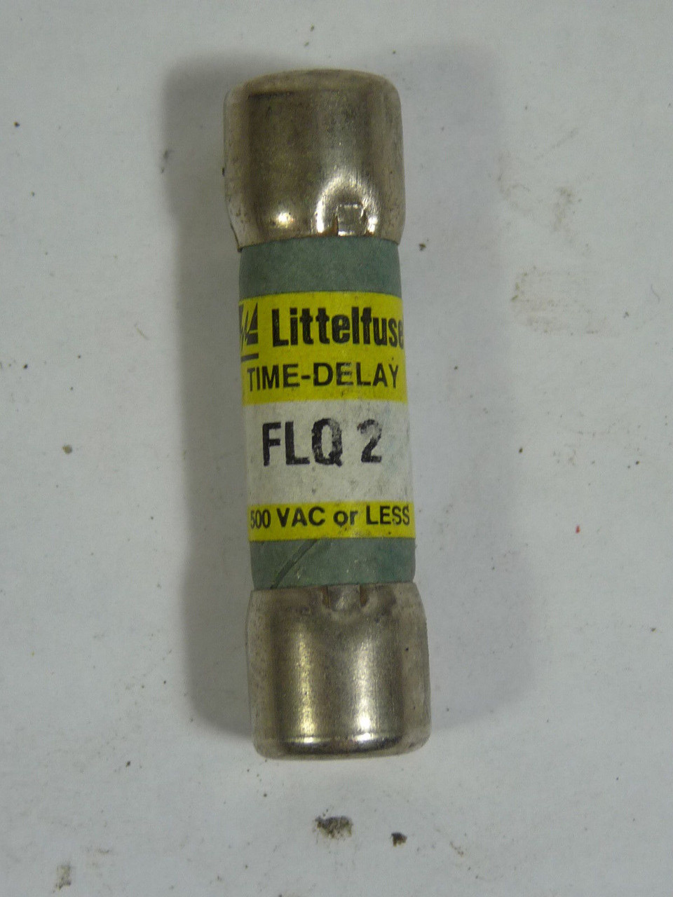 Littelfuse FLQ-2 Time Delay Fuse 2A 500V USED