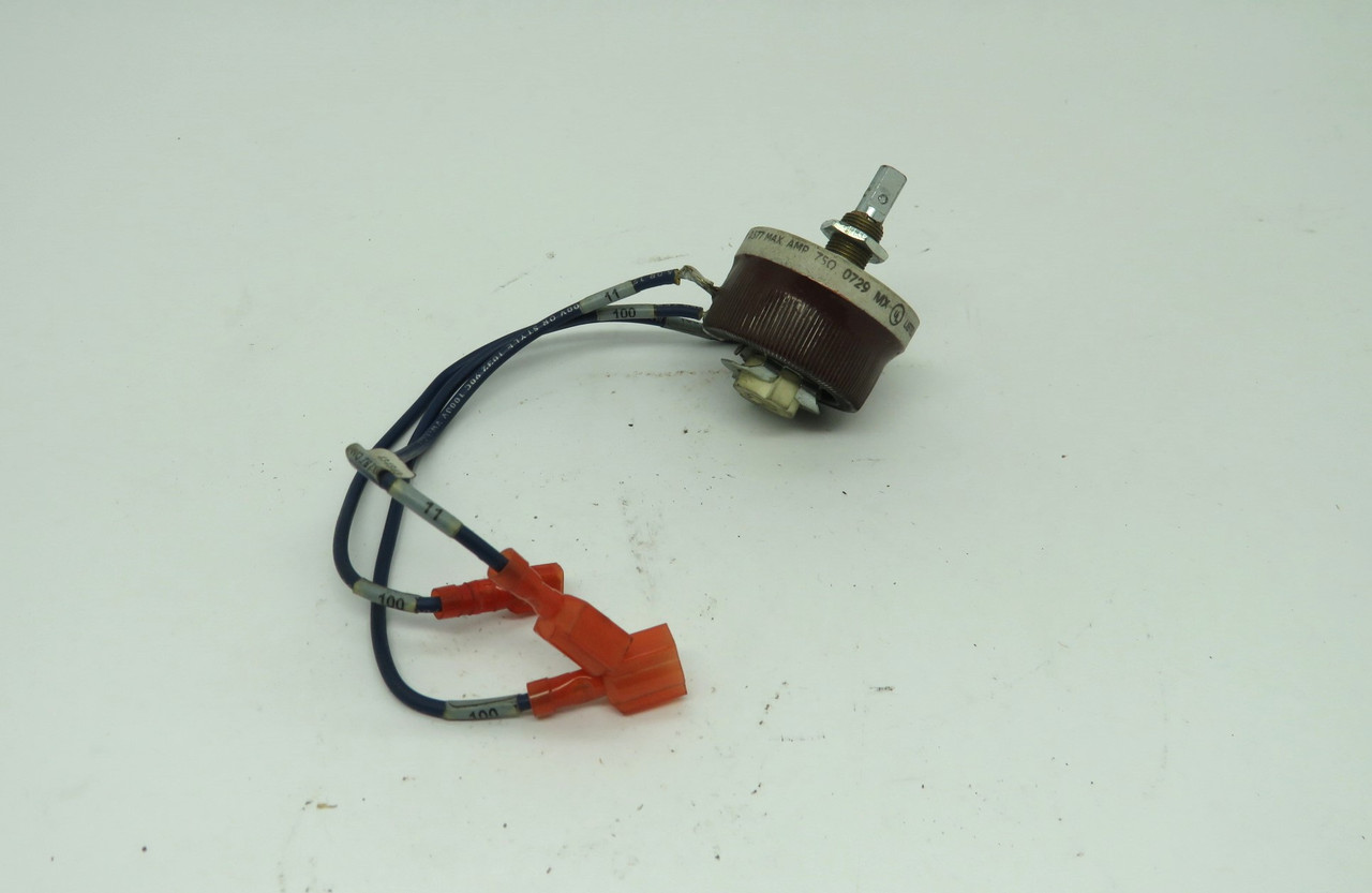 Ohmite RHS75R Rheostat Wirewound 25W 750Ohm STD Shaft USED