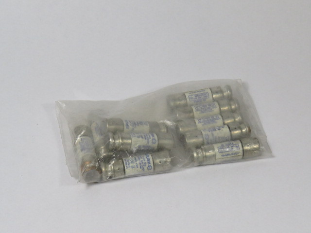 Brush ECNR-10 Time Delay Dual Element Fuse 10A 250V Lot of 10 USED