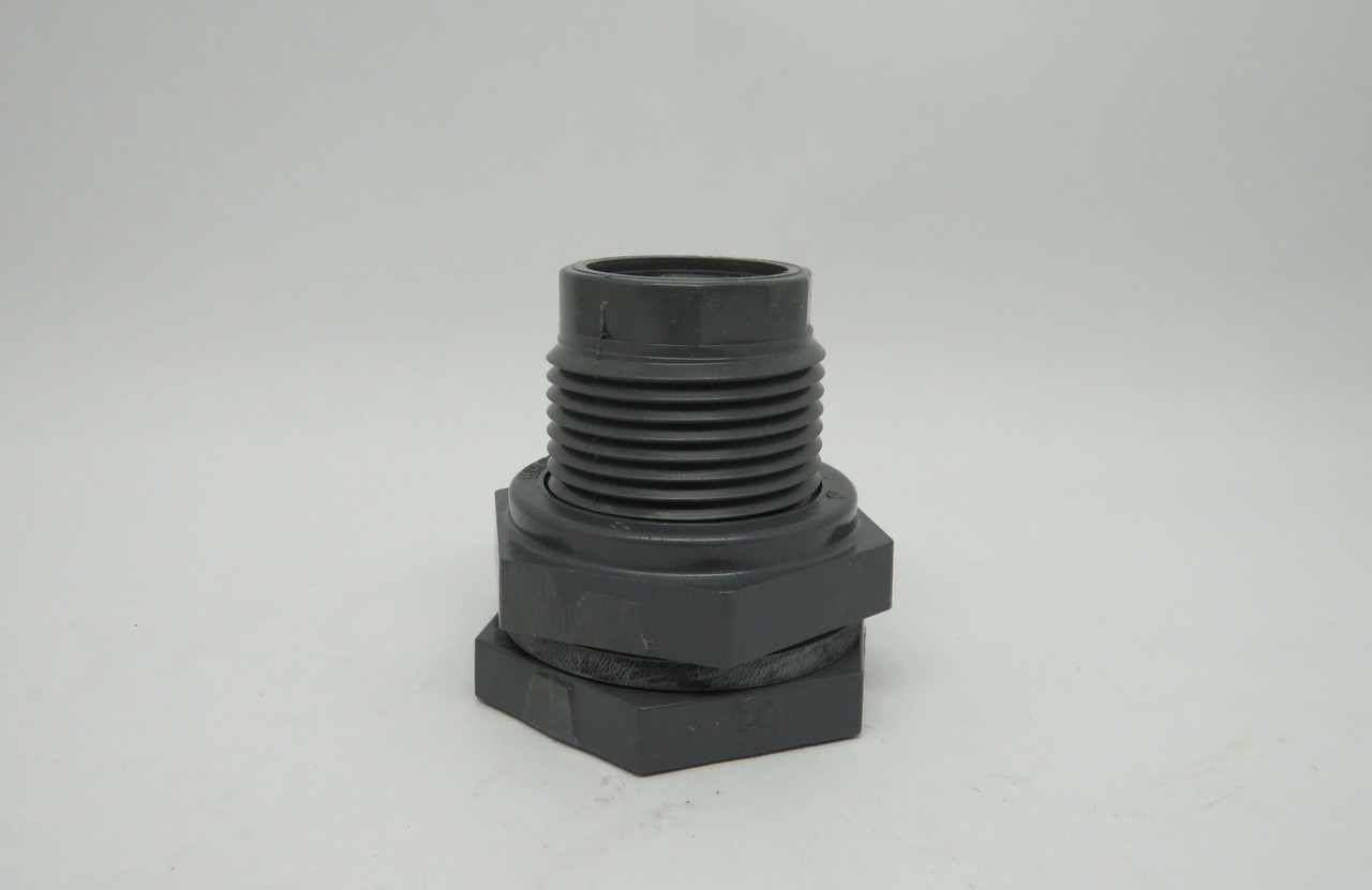 Hayward BF10100TXT 1" PVC Bulkhead Fitting THD *OPEN BAG* NWB