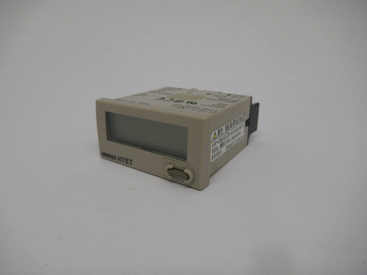 Omron H7ET-NFV Time Counter 24-240V 50/60Hz *No Bracket* USED