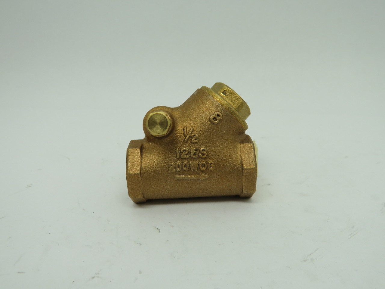 Kitz 22-150 125S 1/2" Swing Check Valve 200PSI Bronze Female NWB