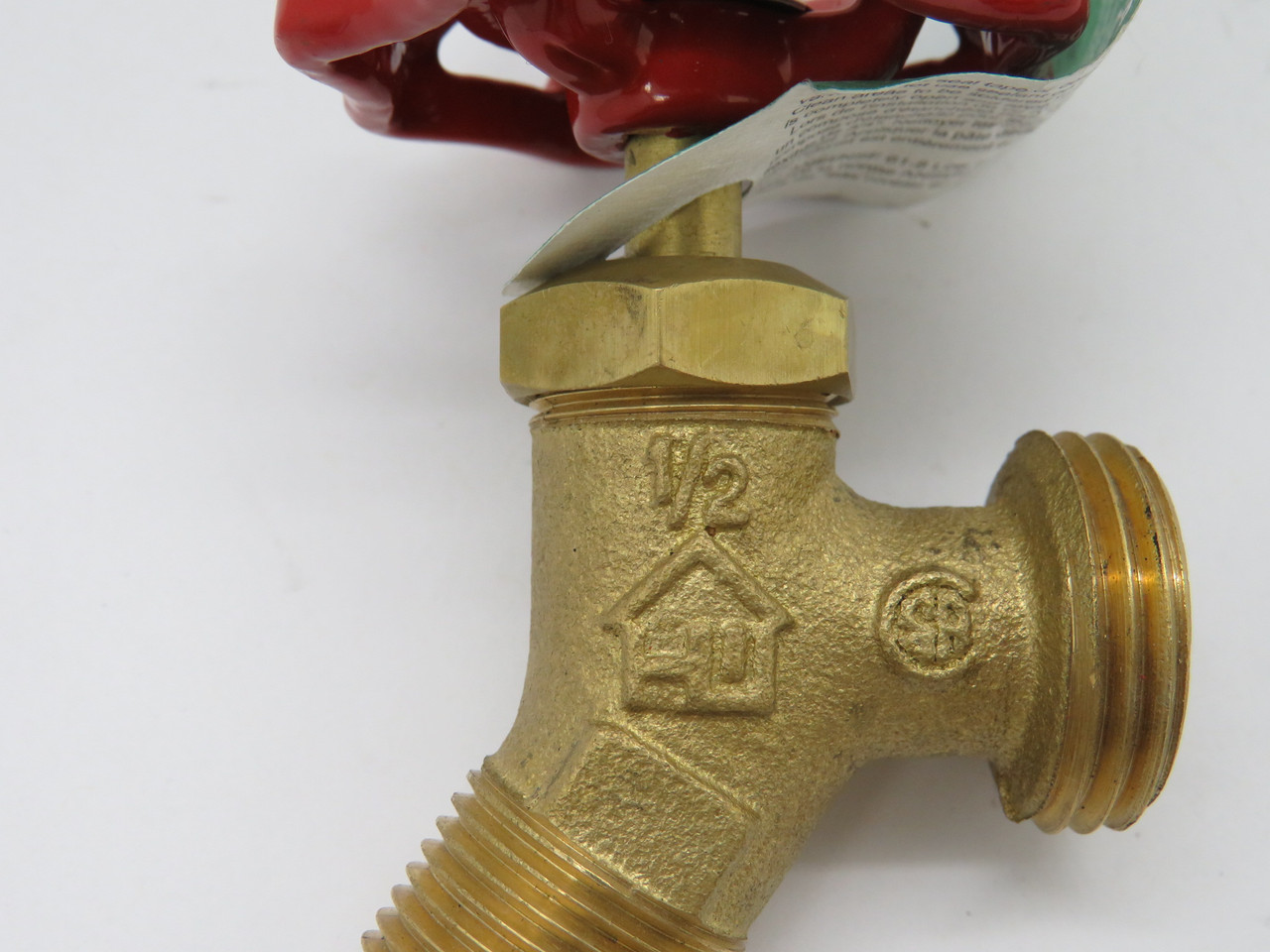 Aqua Dynamic 102-043 1/2" Boiler Drain Valve 125PSI Brass Male NOP