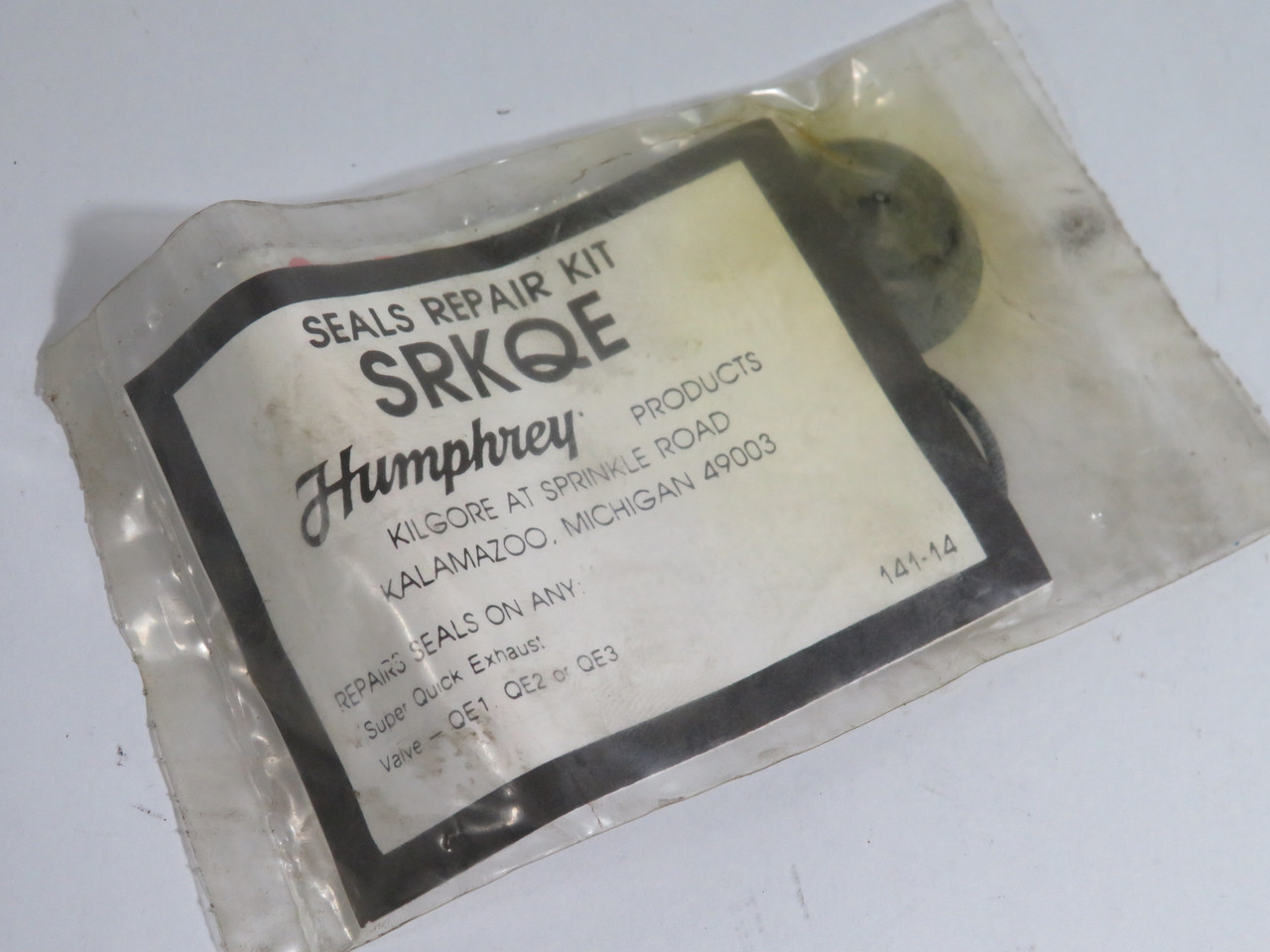 Humphrey SRKQE Seals Repair Kit NWB