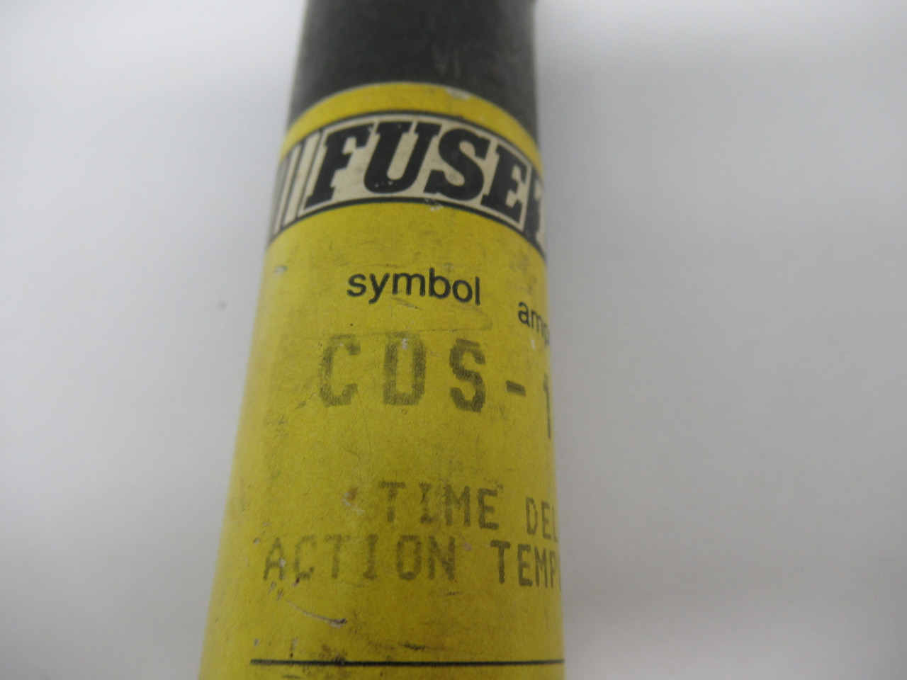 Fusetek CDS-100 Time Delay Action 100A 600V Fuse USED