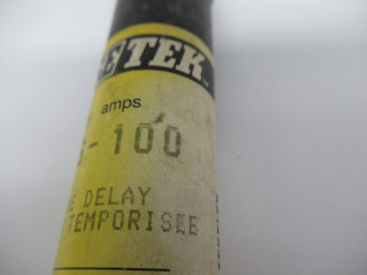 Fusetek CDS-100 Time Delay Action 100A 600V Fuse USED