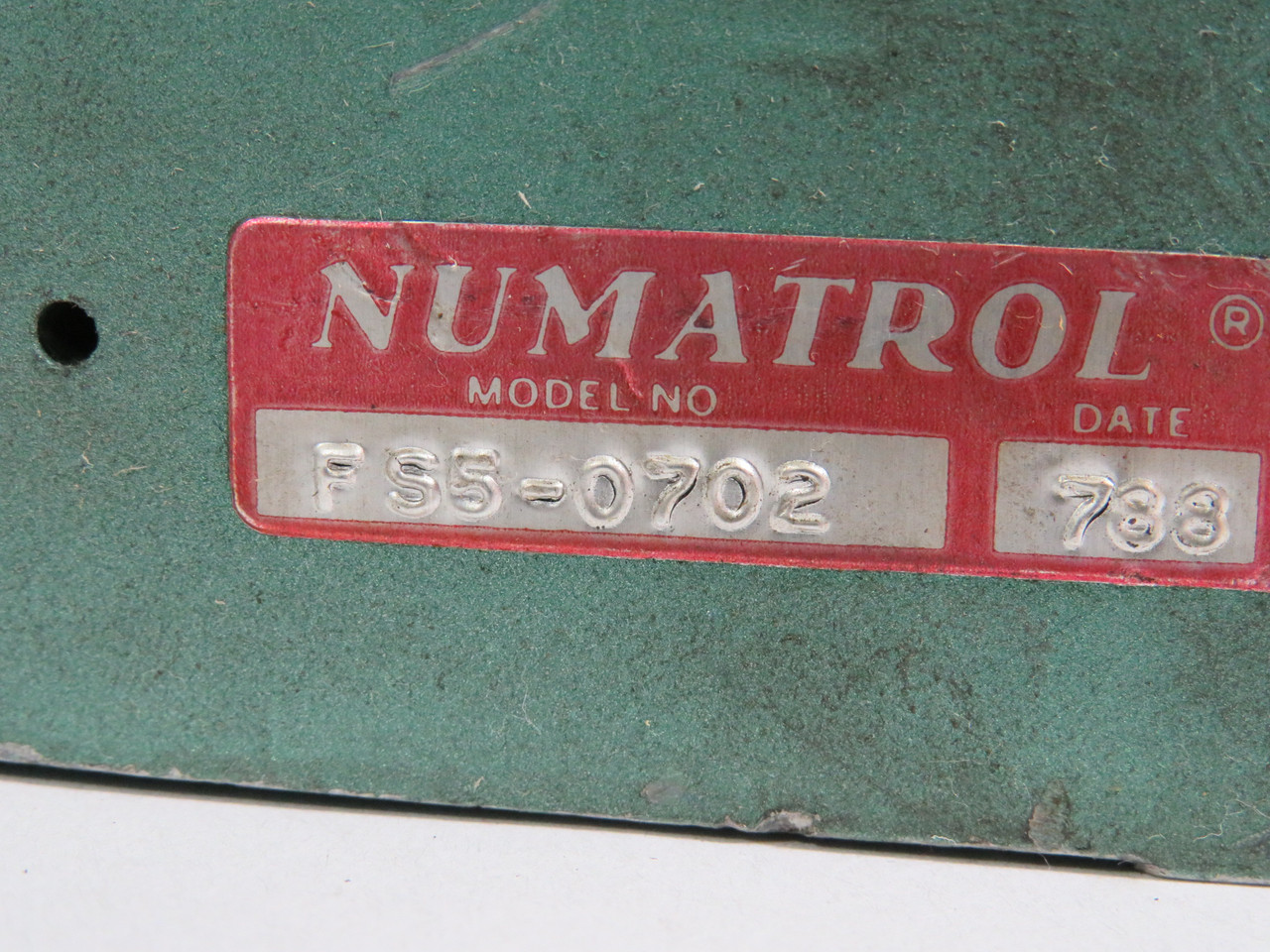 Numatrol FS5-0702 Pneumatic Foot Pedal Switch USED