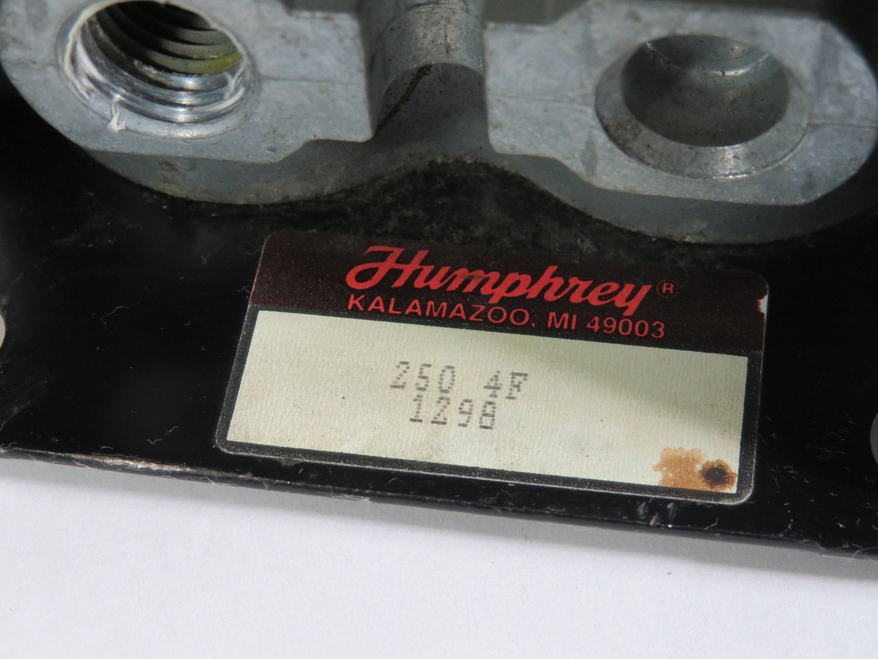 Humphrey 250-4F Pneumatic Foot Pedal USED