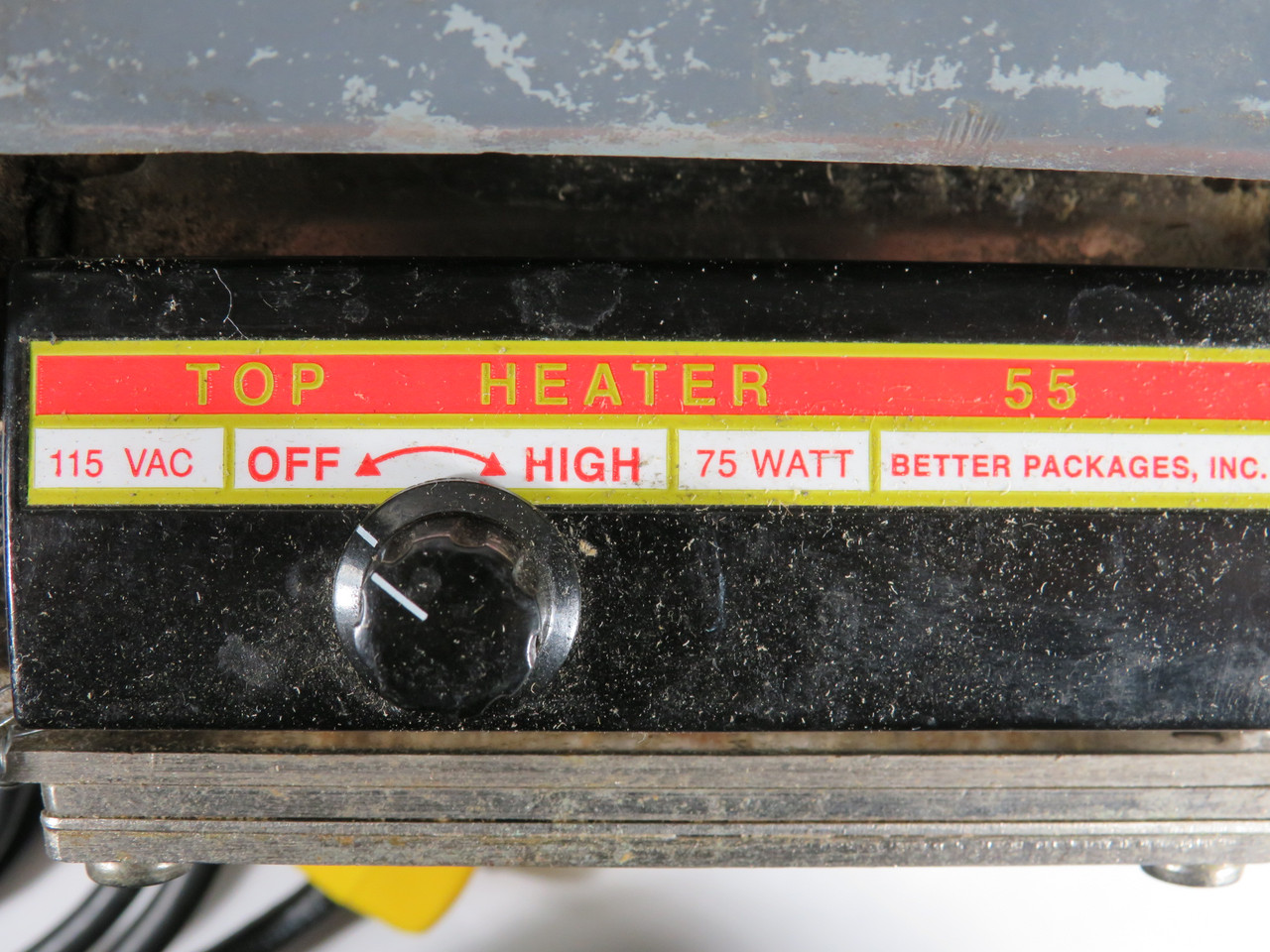 Better Pack 555S Electronic Tape Dispenser 115V 75W *Rust/Corrosion* USED