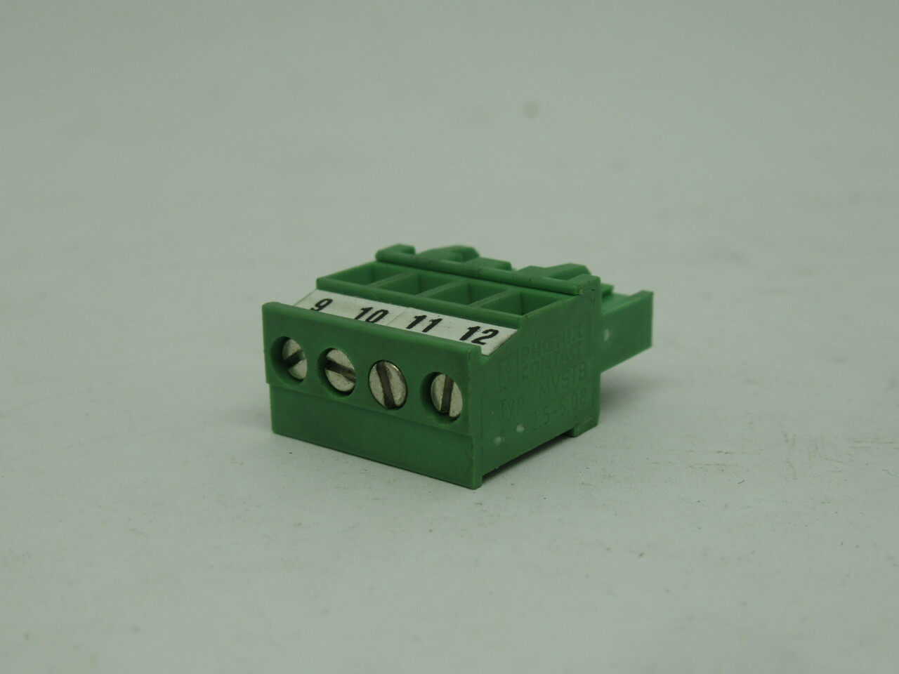 Phoenix Contact MVSTBR-2.5/4-ST-5.08 PCB Connector 10A 250V 4Pos USED