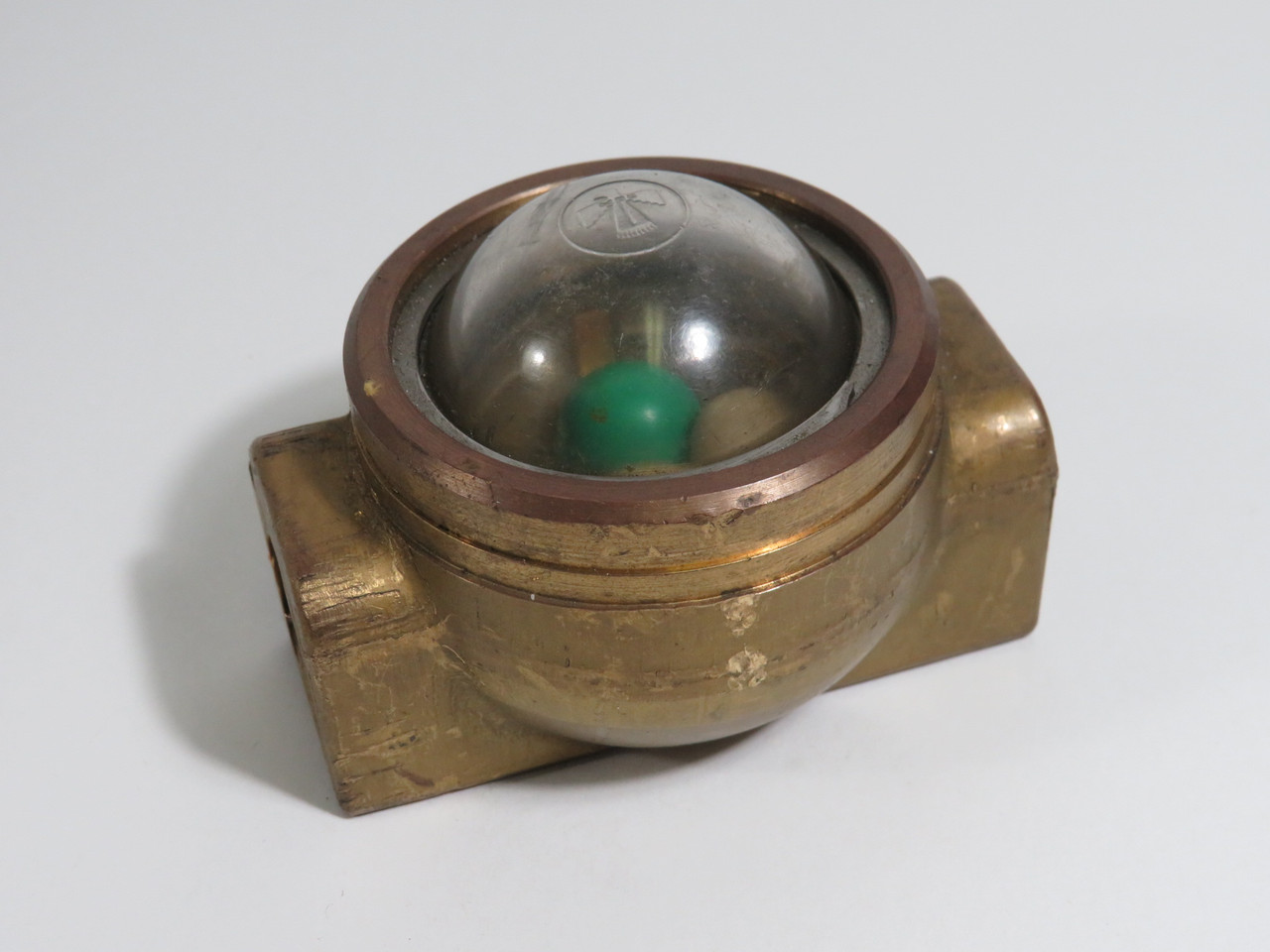 Machine Products 202 Visual Flow Indicator 1/4" Brass USED
