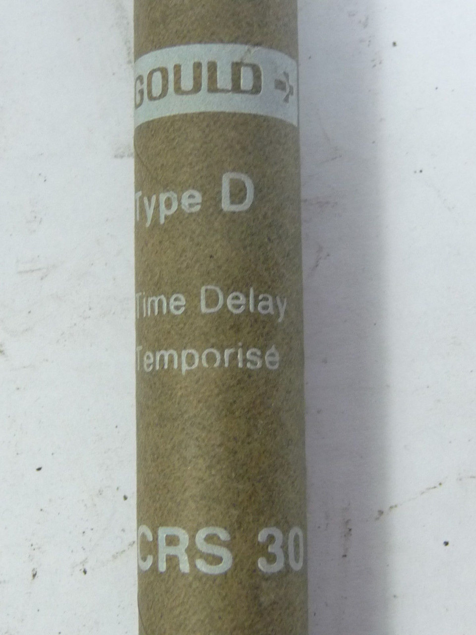 Gould CRS-30 Time Delay Fuse 30A 600V USED