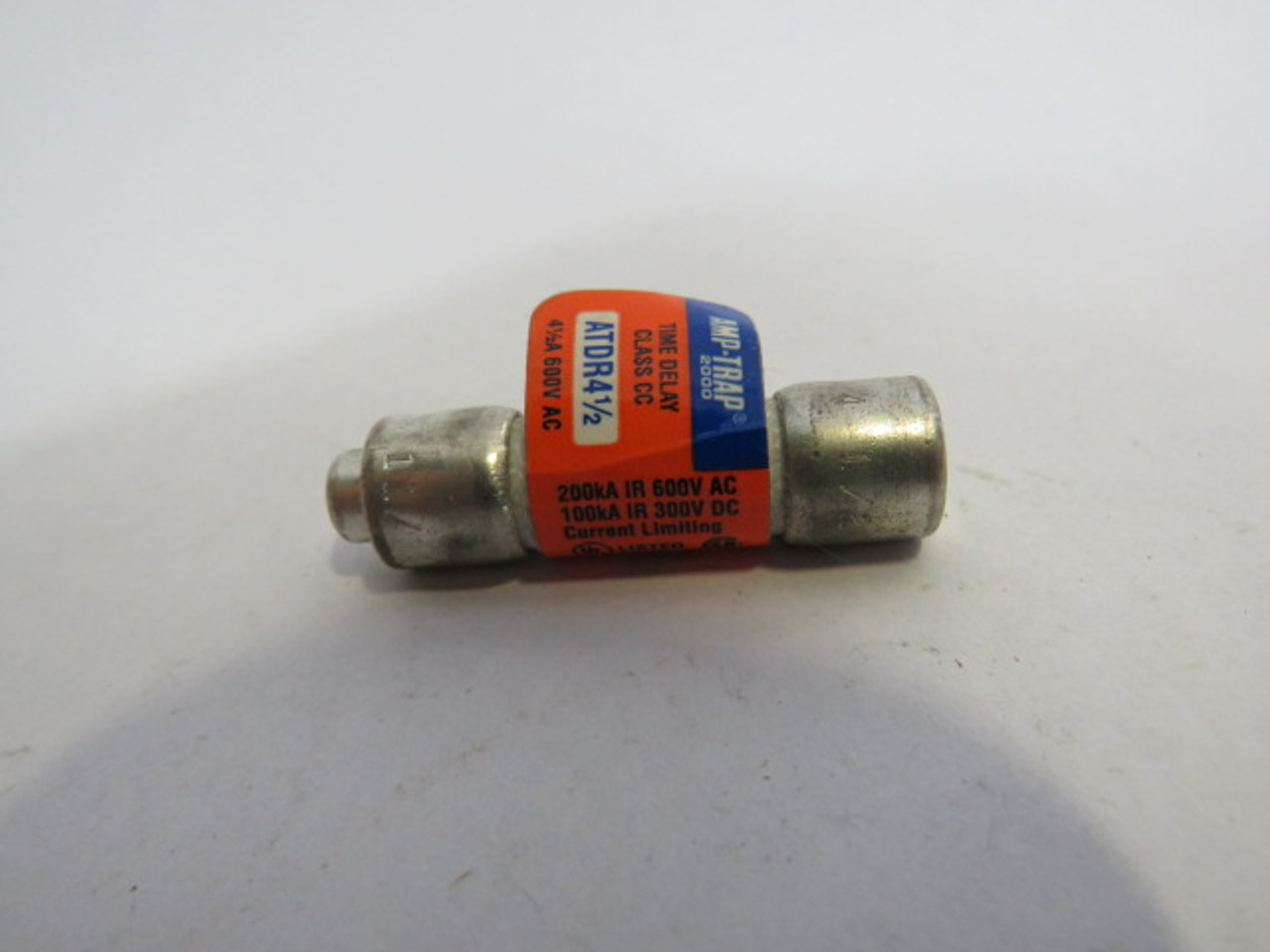 Amp-Trap ATDR4-1/2 Time Delay Fuse 4 1/2A 600V USED