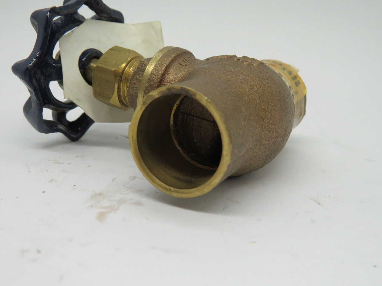 Home Plumber 32-W430-3/4C Threaded Straight Stop Valve 3/4" Female Brass NOP