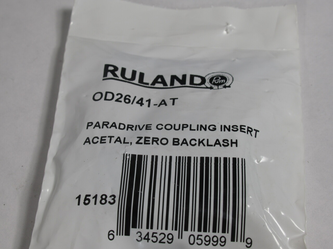 Ruland OD26/41-AT Coupling Insert 1-5/8"OD Zero Backlash Acetal NWB
