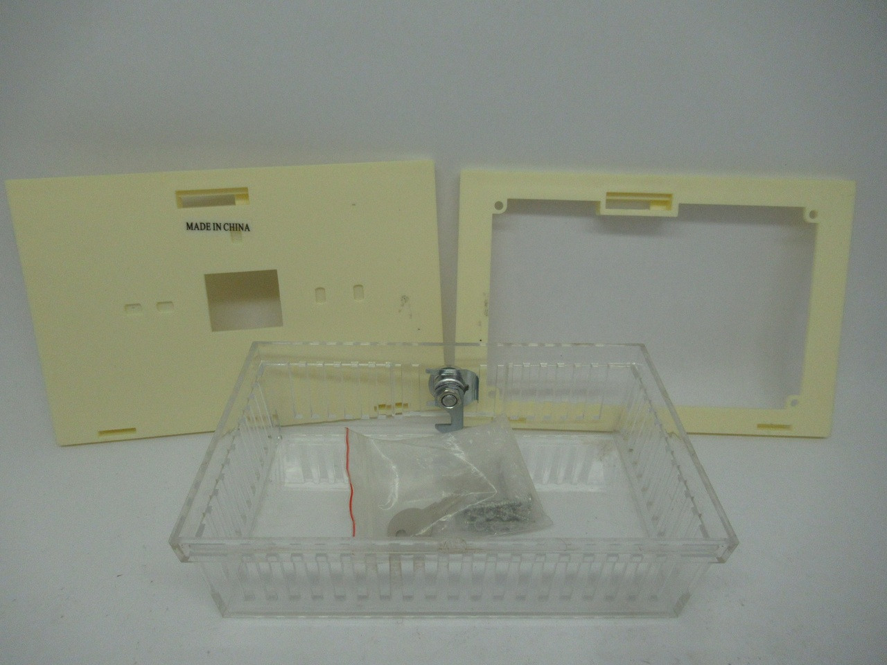 White-Rodgers F29-0231 Plastic Thermostat Guard w/Keyed Lock SHELF WEAR NEW
