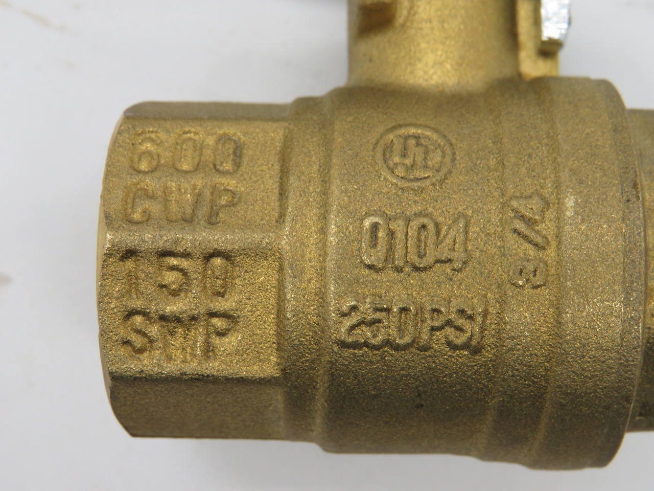 Boshart Industries 0827-07 Threaded Ball Valve 3/4" 600WOG *Shelf Wear* NOP