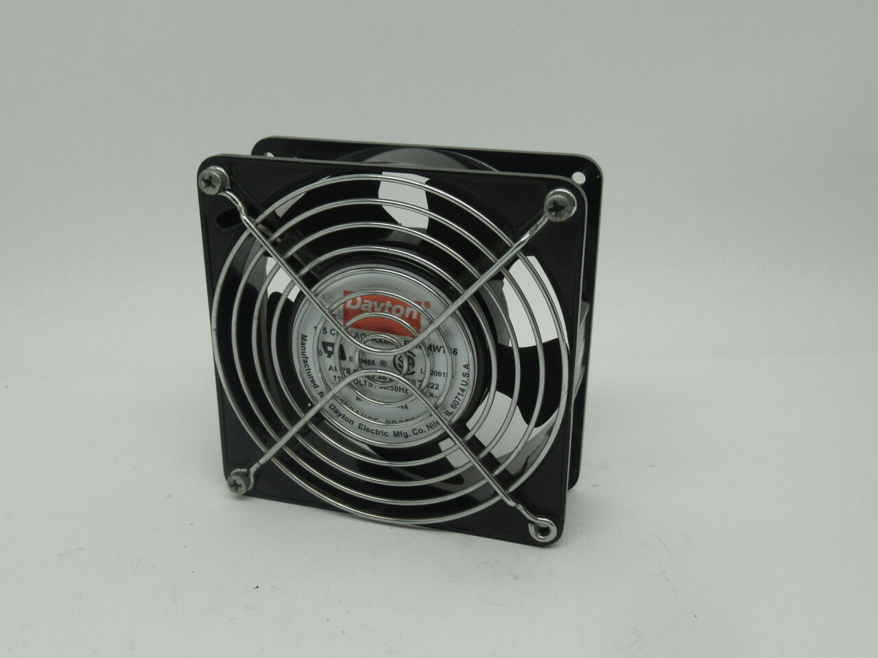 Dayton 4WT46 AC Axial Fan 0.24/0.26A 20/22W 115V 60/50Hz USED