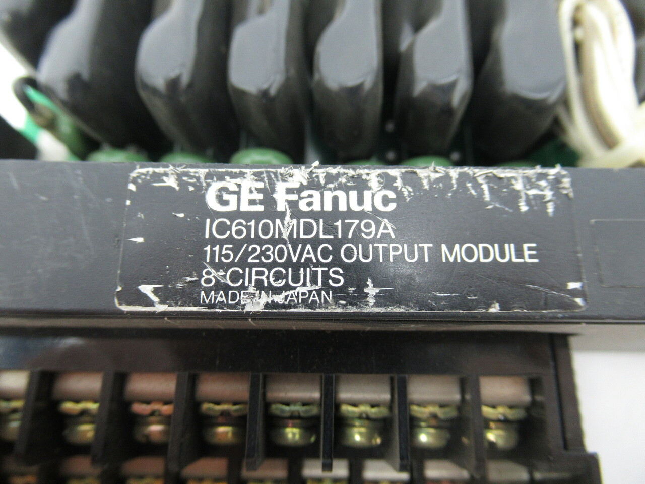 GE Fanuc IC610MDL179A Output Module 115/230VAC 8 Circuits USED