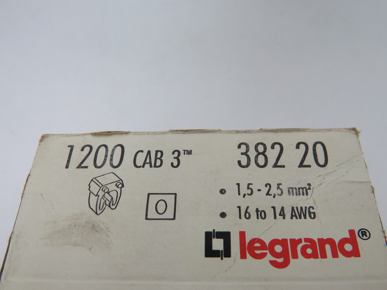 Legrand 38220 CAB3 Black Wire Marker Sleeve "0" 1.5-2.5mm2 Lot of 1057 NEW