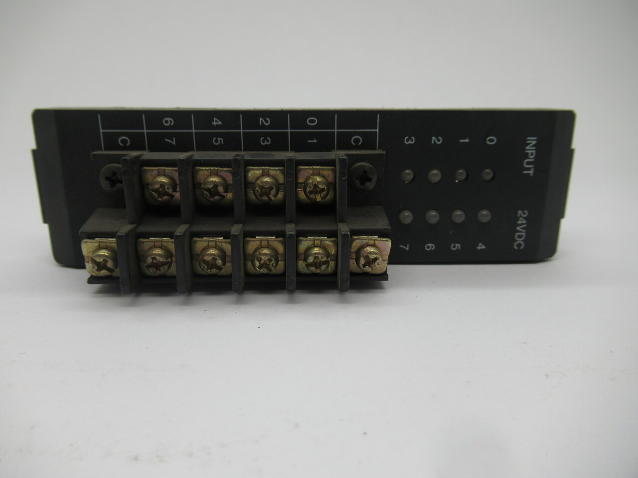 GE FANUC INPUT MODULE IC610MDL101A 8 POINT 24VDC USED