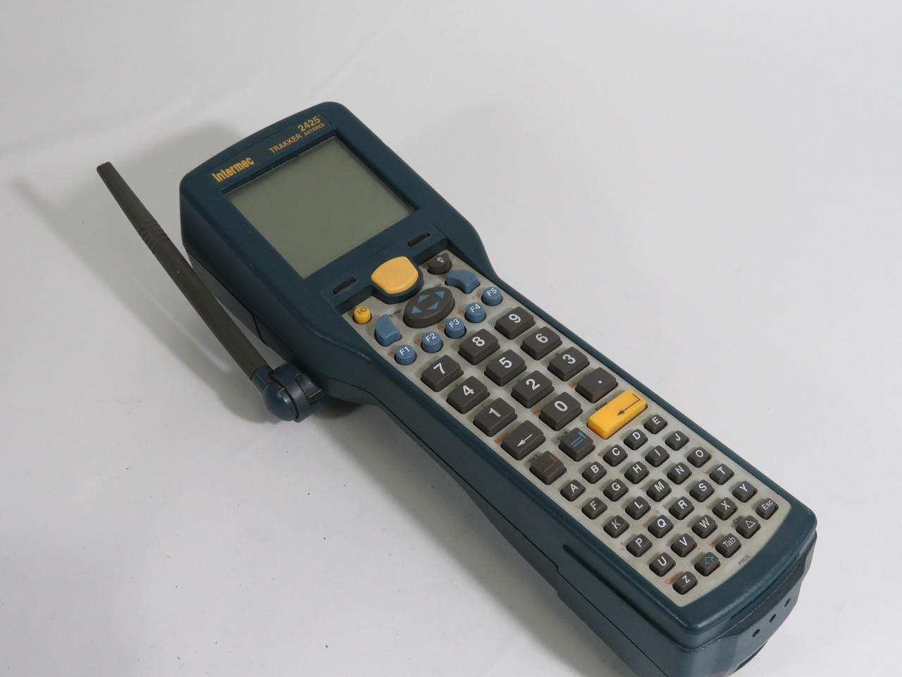 Intermec 2425 Trakker Hand-Held Terminal W/ Shock Doc *Missing Hand Strap* USED