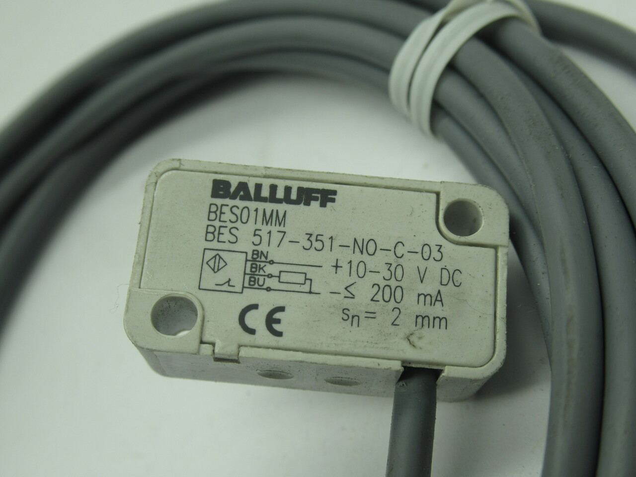 Balluff BES-517-351-NO-C-03 Inductive Proximity Sensor 10-30VDC *Shelf Wear* NEW