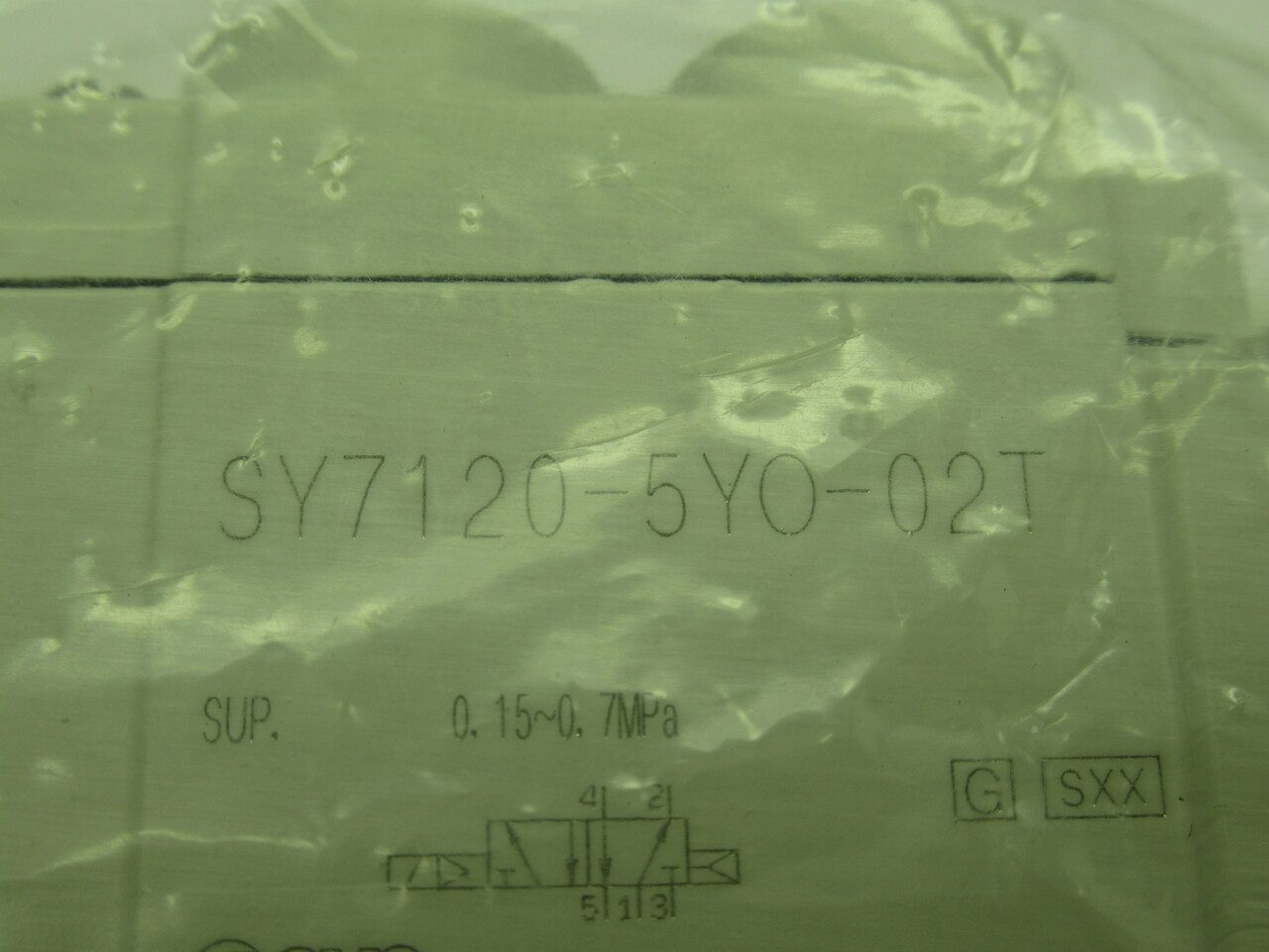 SMC SY7120-5YO-02T Solenoid Valve 5Port 1/4" 0.15-0.7MPa 24VDC NWB