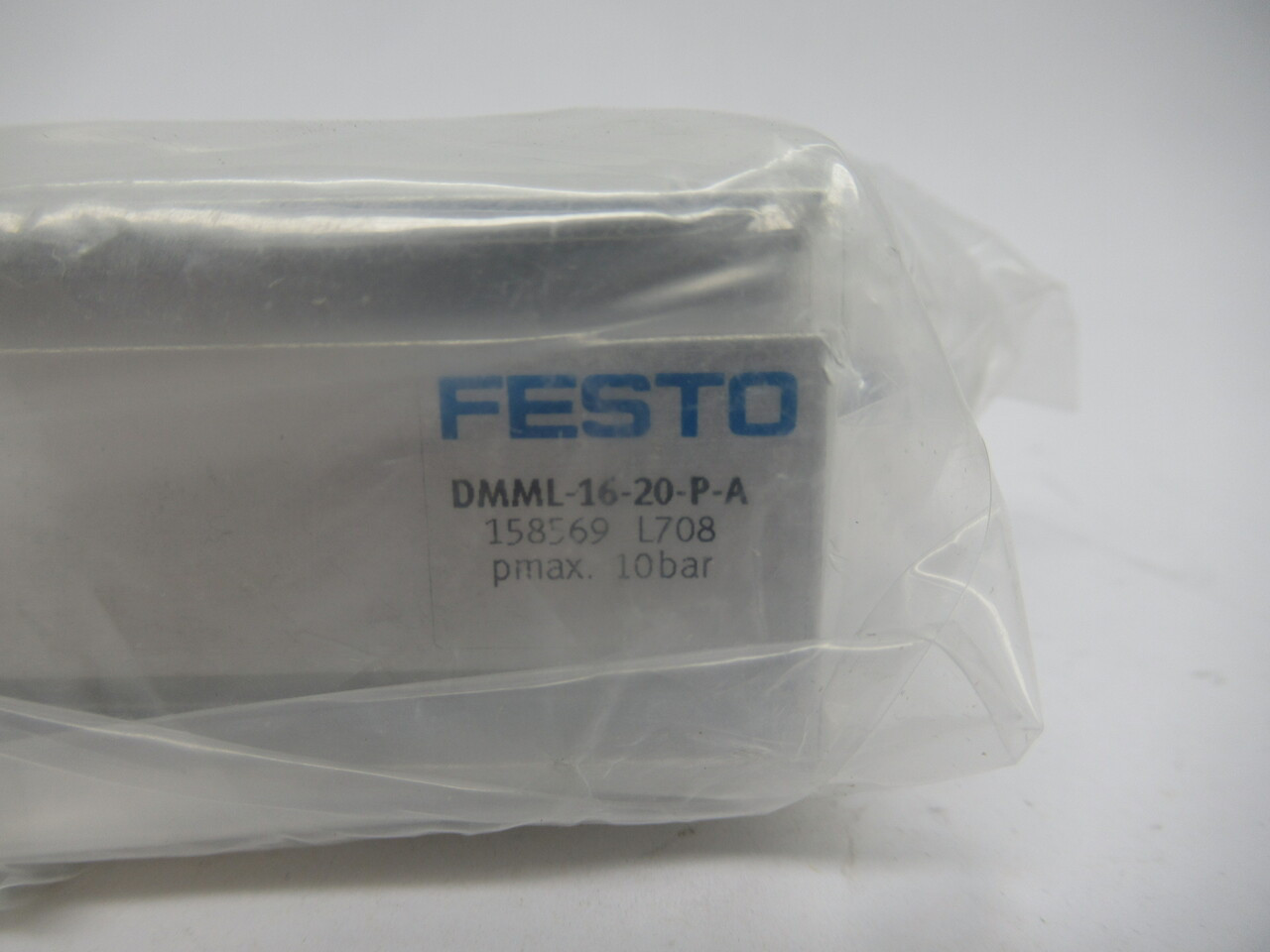 Festo 158569 DMML-16-20-P-A Compact Cylinder 16mm Bore 20mm Stroke Lot of 2 NWB