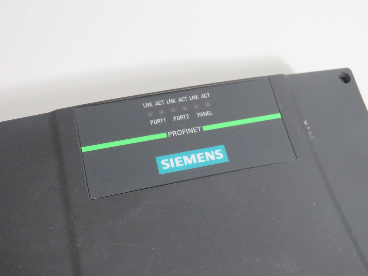 Siemens 6AV6671-5AE11-0AX0 Profinet Box COSMETIC DMG/MISSING HARDWARE USED