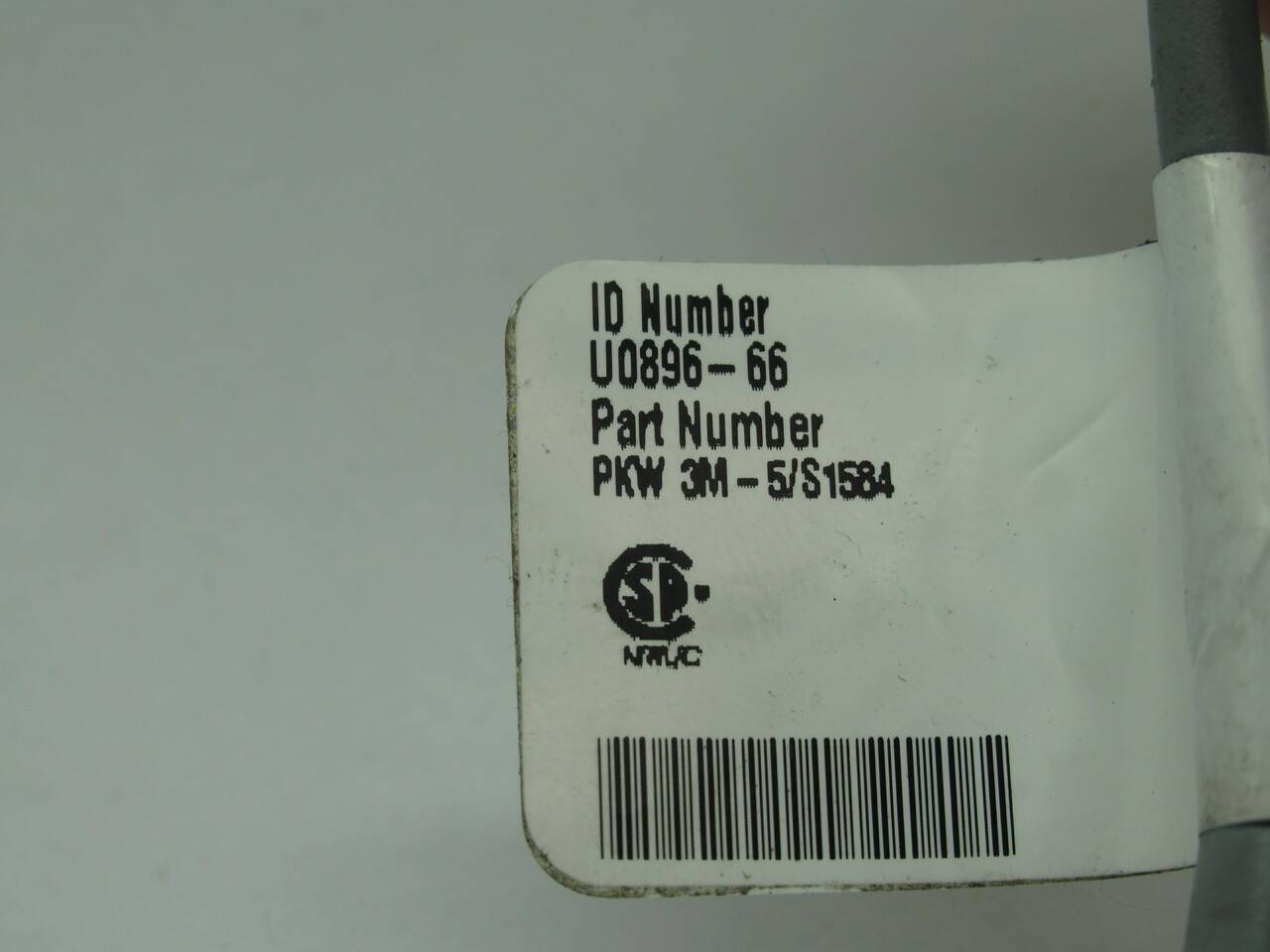 Turck PKW3M-5/S1584 Actuator Cordset M/F 3Pin M8 5m USED