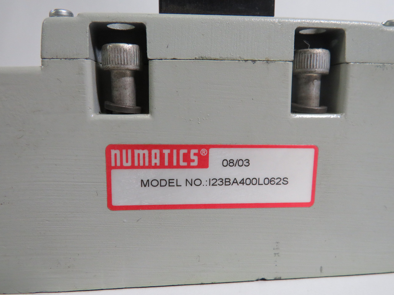 Numatics 123BA400L062S Solenoid Valve 100-115/110-120V .06Amp SHELF WEAR NOP