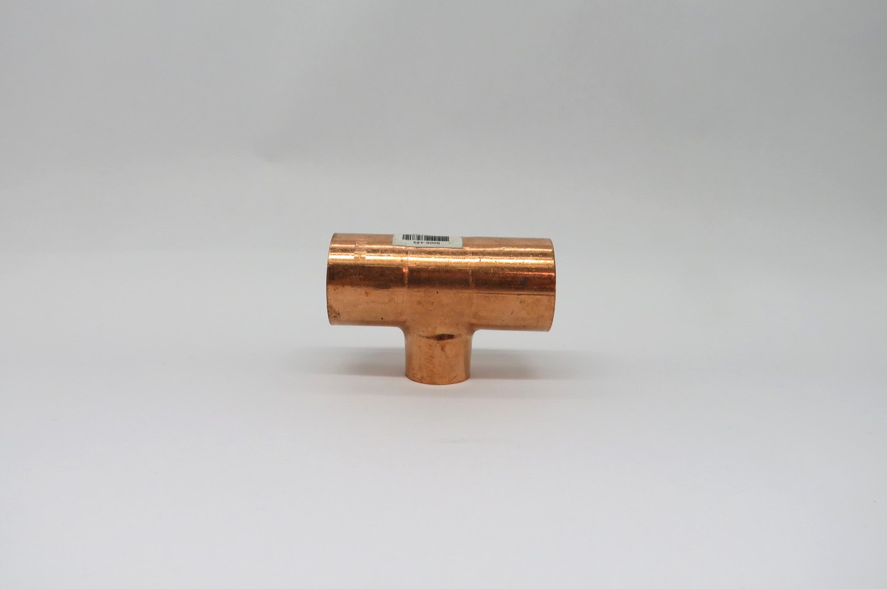 Aqua-Dynamic 9006-443 Non-Threaded 3/4"x3/4"x1/2" Tee Fitting Female Copper NOP