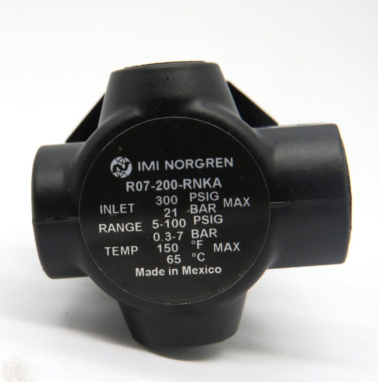 Norgren R07-200-RNKA Pressure Regulator W/O Gauge G1/4" PTF *Open Bag* NOP