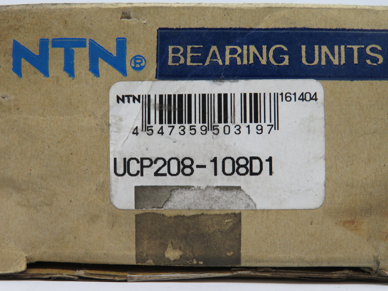 NTN UCP208-108D1 Pillow Block Bearing 1-1/2" Bore 2-Bolt *Open Box* NEW