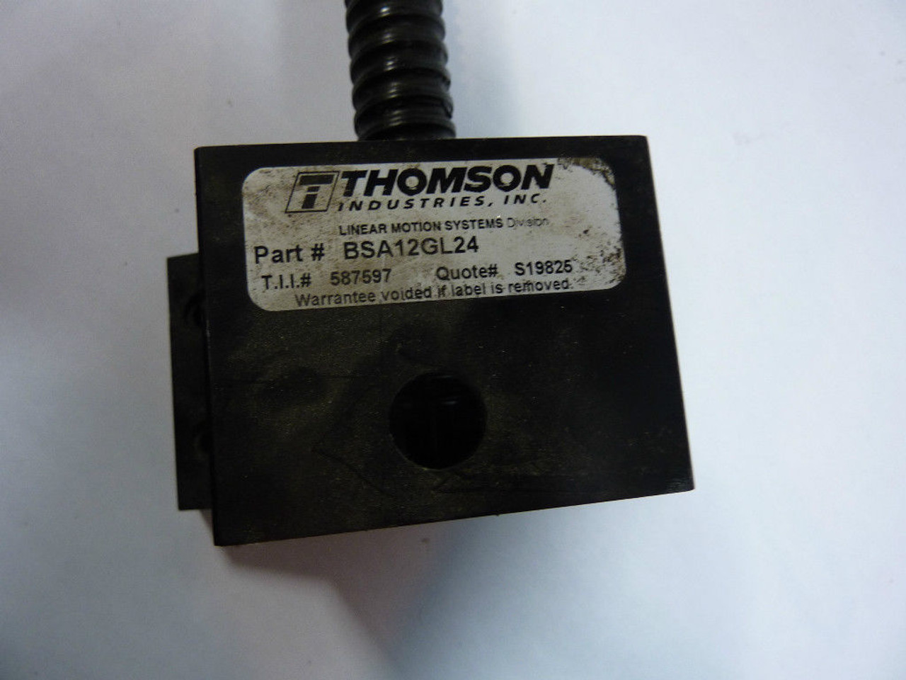 Thomson BSA12G-L24 Linear Motion Slide USED