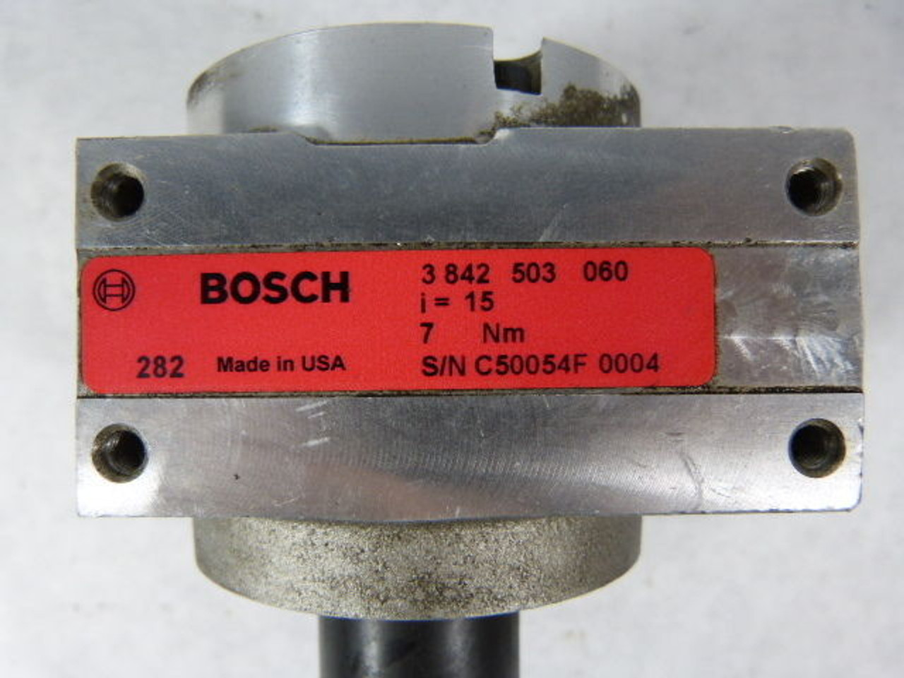 Bosch 3842503060 Slip On Mounting Gear Unit USED