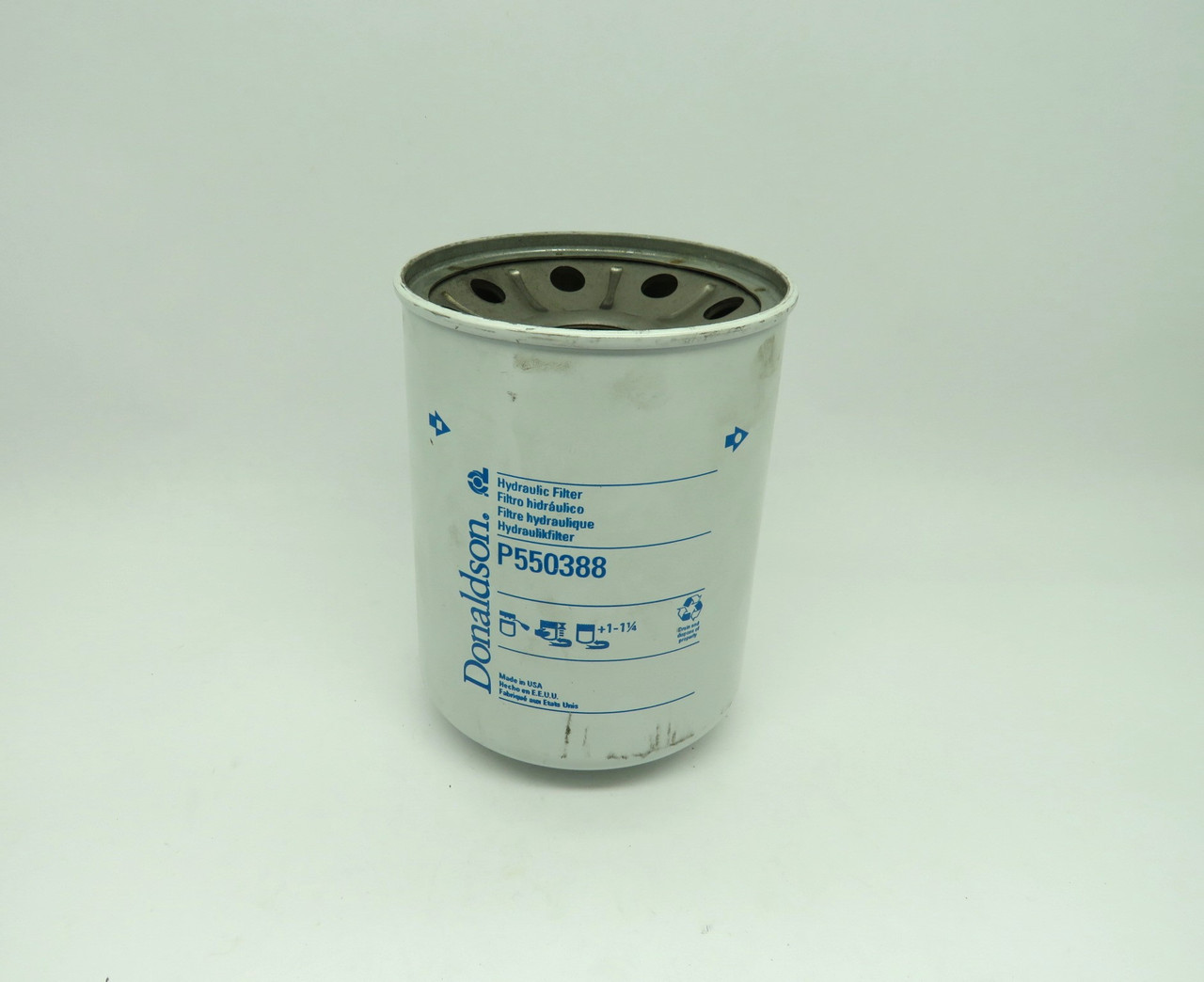 Donaldson P550388 Hydraulic Filter Spin-On 4.86"OD 7.19" L No Gasket USED