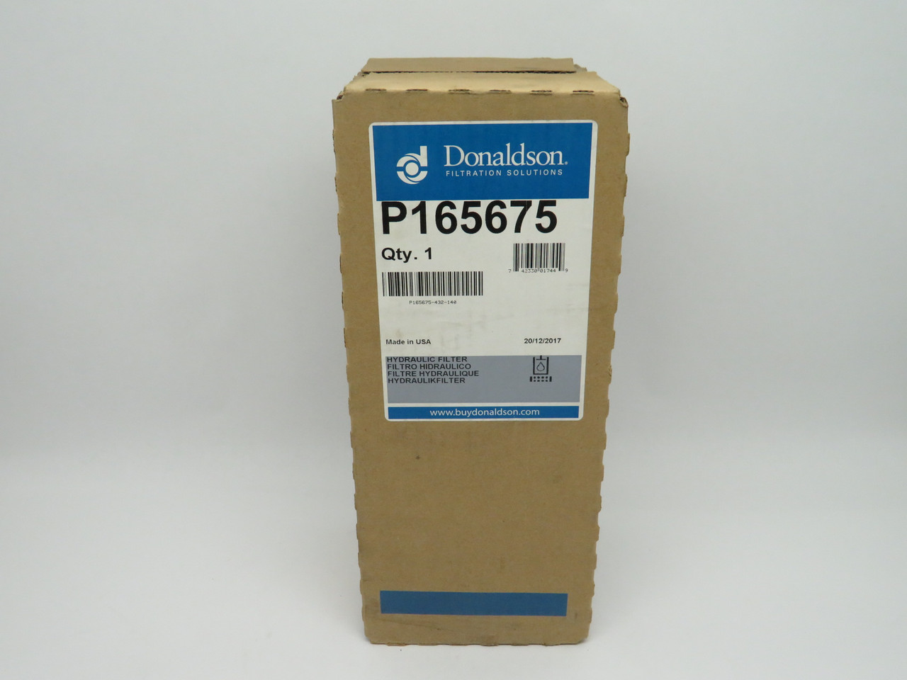 Donaldson P165675 Hydraulic Filter Spin-On Duramax 4.76"OD *Sealed Box* NEW